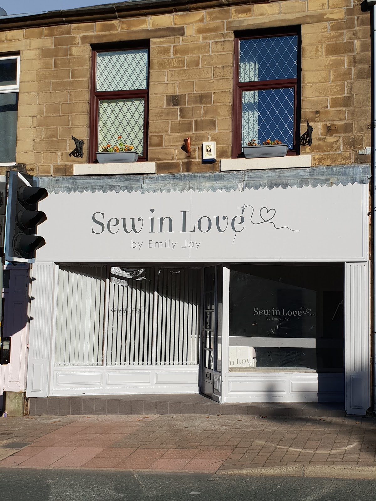 Sew In Love bridal studio interior with wedding gowns